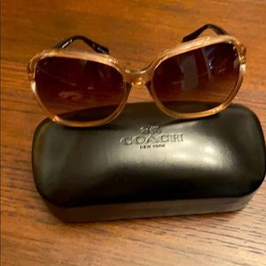 Beautiful! Authentic Coach Sun Glasses with Case